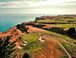 Cape Kidnappers 6th Aerial Green